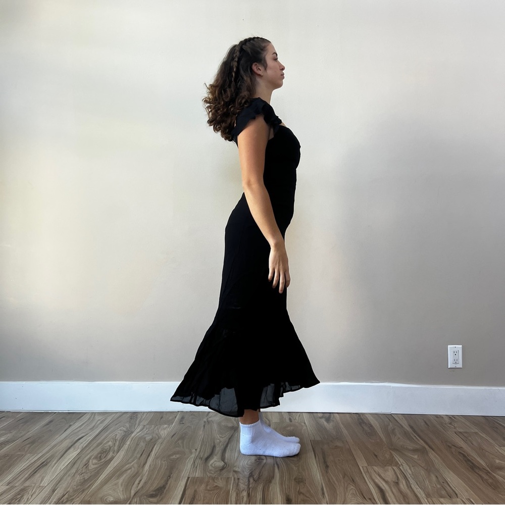 Reformation Butterfly Dress | Black 🔥 Special Sale 🔥 - Picture 2 of 14